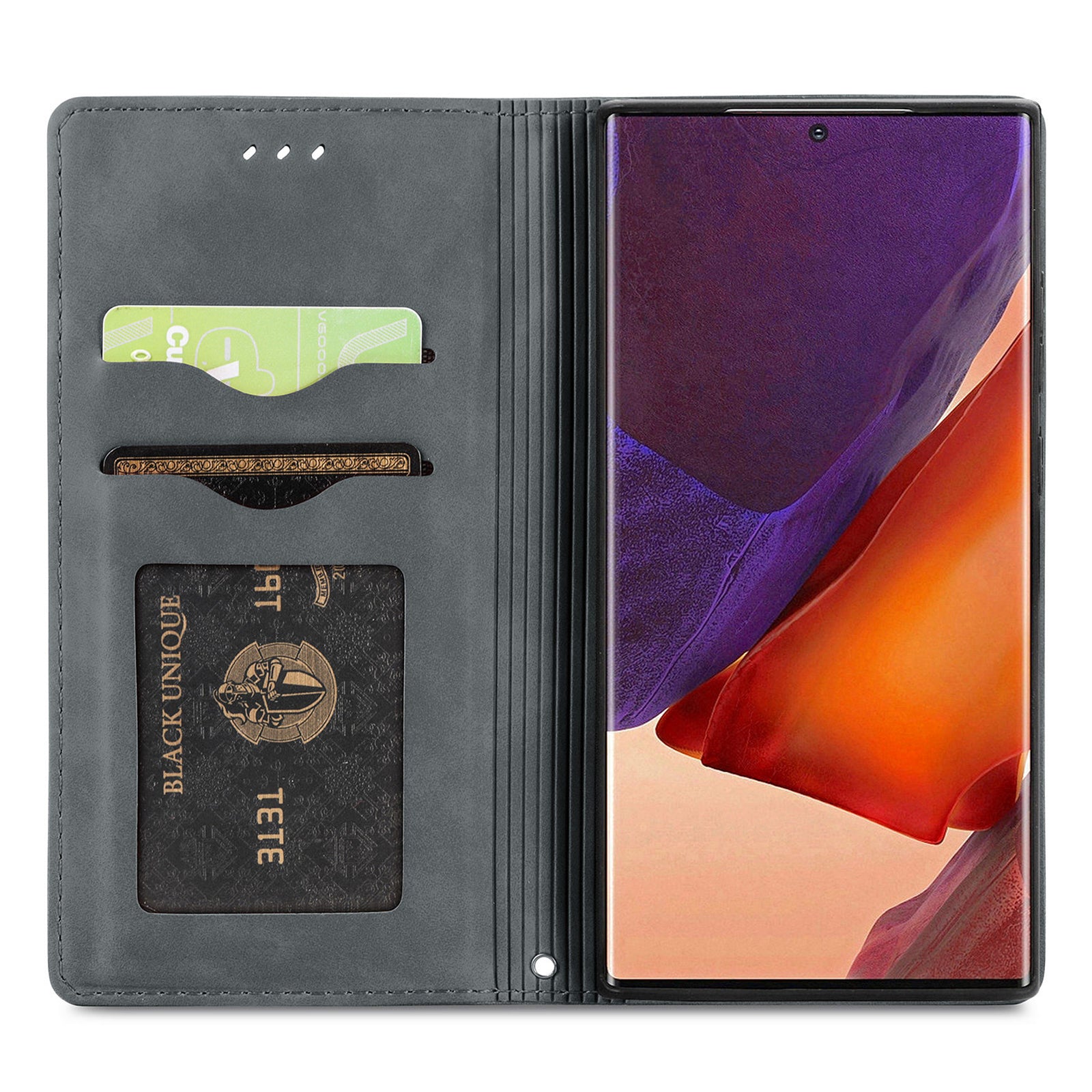For Samsung Galaxy Note20 Ultra 5G Note20 Ultra Skin-touch Retro PU Leather Phone Case Magnetic Auto Closing Stand Anti-scratch Phone Cover with Card Holder For Samsung Galaxy Note20 Ultra 5G Note20 Ultra Skin-touch Retro PU Leather Phone Case Magnetic Auto Closing Stand Anti-scratch Phone Cover with Card Holder